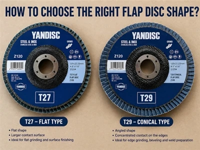 Flip Disc Shape Guide: Flat (Type 27) vs Conical (Type 29)|YANDISC